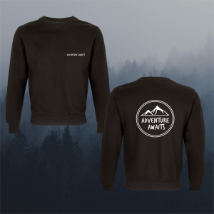 ADVENTURE AWAITS COMPASS - SWEATER